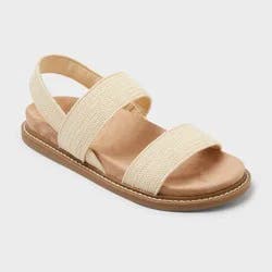 Women's Ada Sandals with Memory Foam Insole - Universal Thread™ Natural 8