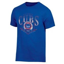 MLB Chicago Cubs Men's Biblend Coop T-Shirt - S