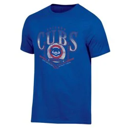 MLB Chicago Cubs Men's Biblend Coop T-Shirt - M