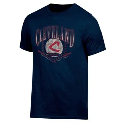 MLB Cleveland Guardians Men's Biblend Coop T-Shirt - L