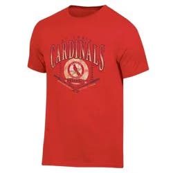 MLB St. Louis Cardinals Men's Biblend Coop T-Shirt - XXL