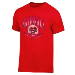 MLB Washington Nationals Men's Biblend Coop T-Shirt - XL