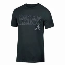 MLB Atlanta Braves Men's Black Core T-Shirt - XXL