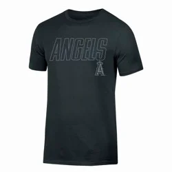 MLB Los Angeles Angels Men's Black Core T-Shirt - S