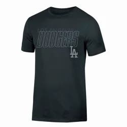 MLB Los Angeles Dodgers Men's Black Core T-Shirt - S