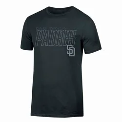 MLB San Diego Padres Men's Black Core T-Shirt - L