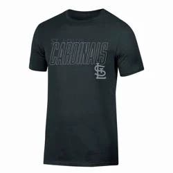MLB St. Louis Cardinals Men's Black Core T-Shirt - S