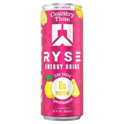 RYSE Energy with Pro Pink Lemonade Energy Drink - 12 fl oz Can