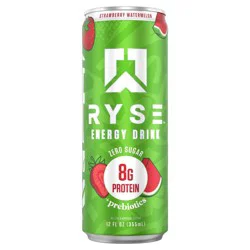 RYSE Energy with Pro Watermelon Energy Drink - 12 fl oz Can