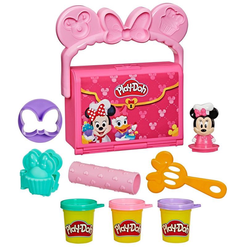 slide 2 of 9, Play-Doh Disney Junior On-the-Go Bakery Play Kitchen Toy Playset, 1 ct