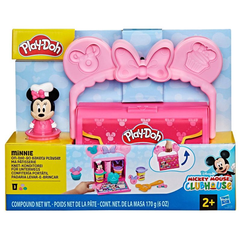 slide 3 of 9, Play-Doh Disney Junior On-the-Go Bakery Play Kitchen Toy Playset, 1 ct