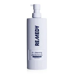 Remedy Skin Gel-to-Foam Gentle Exfoliating Cleanser with Salicylic Acid, Glycerin, Green Tea - 12 fl oz: For Normal, Oily, Combination, Sensitive