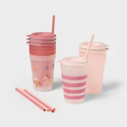18pc Younger Girls' Assorted Tumbler Set - Pillowfort™