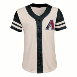 MLB Arizona Diamondbacks Women's Antique White Jersey - XL