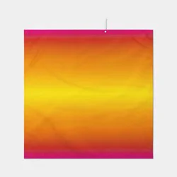 60"x60" Ombre Microfiber Beach Blanket with Snappable Strap Pink/Orange/Yellow - Sun Squad™