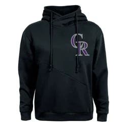 MLB Colorado Rockies Women's Relaxed Fit Hoodie - L