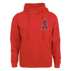 MLB Los Angeles Angels Women's Relaxed Fit Hoodie - L