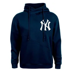 MLB New York Yankees Women's Relaxed Fit Hoodie - L