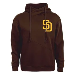 MLB San Diego Padres Women's Relaxed Fit Hoodie - L