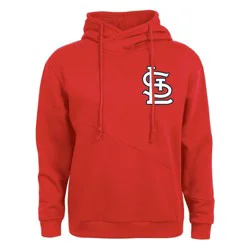 MLB St. Louis Cardinals Women's Relaxed Fit Hoodie - S