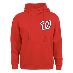 MLB Washington Nationals Women's Relaxed Fit Hoodie - XL