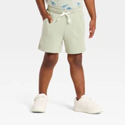 Toddler Boys' Pull-On Knit Shorts - Cat & Jack™ Green 5T