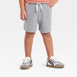 Toddler Boys' Pull-On Knit Shorts - Cat & Jack™ Gray 3T