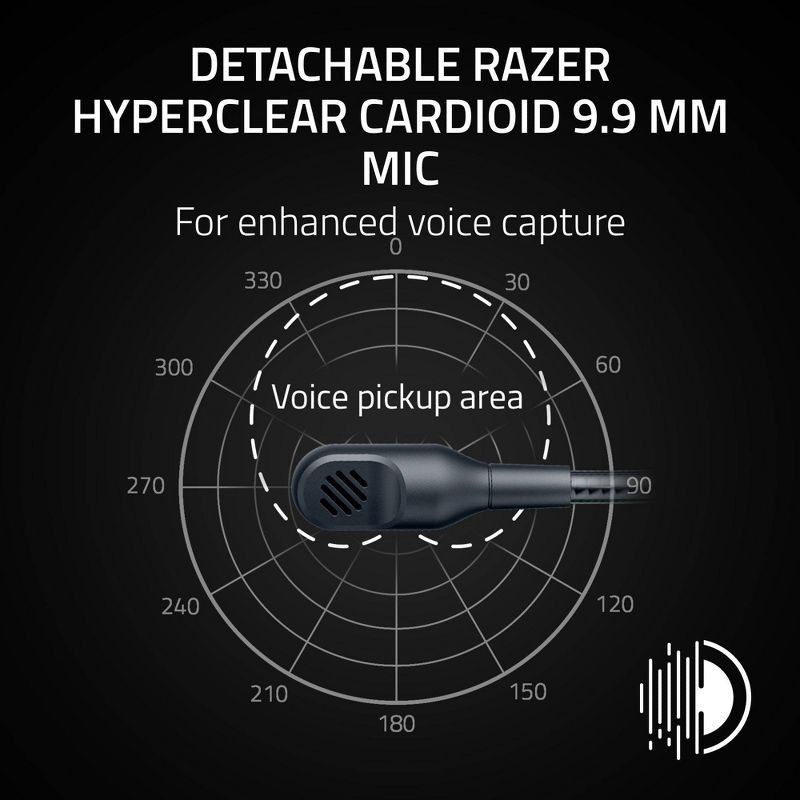 slide 3 of 8, Razer BlackShark V3 X HyperSpeed Headset for PlayStation, 1 ct