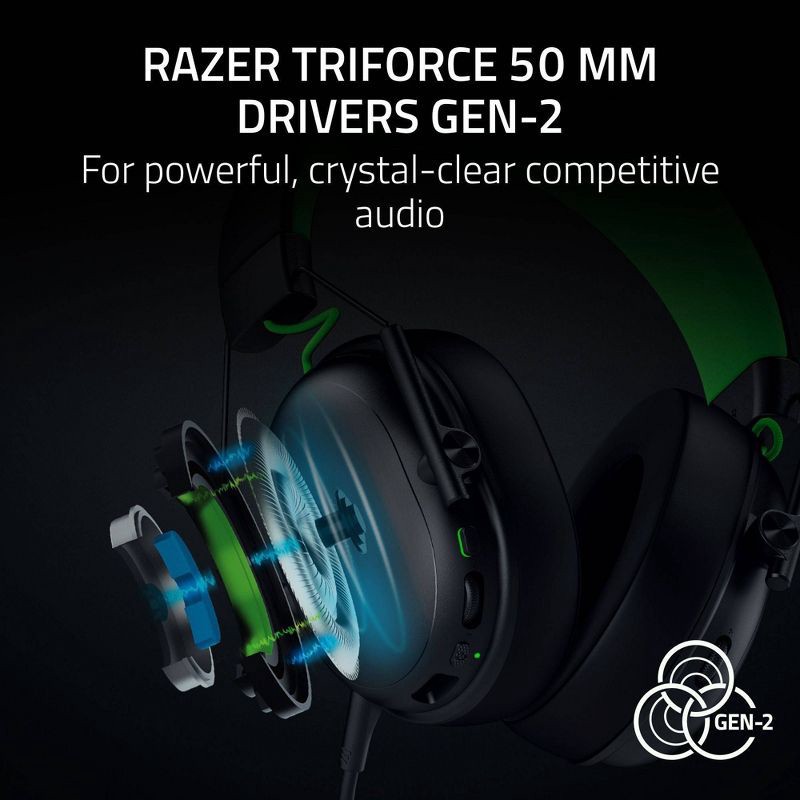 slide 2 of 9, Razer BlackShark V3 X HyperSpeed Headset for Xbox, 1 ct