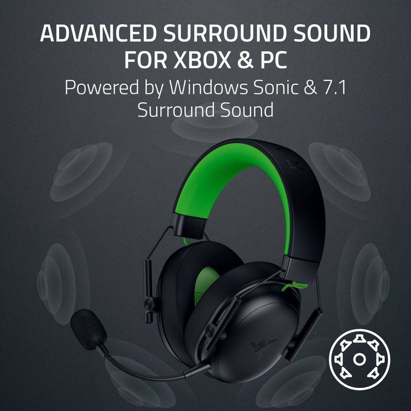 slide 6 of 9, Razer BlackShark V3 X HyperSpeed Headset for Xbox, 1 ct