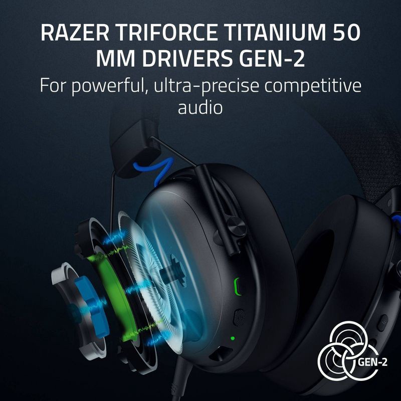 slide 4 of 9, Razer BlackShark V3 Headset for PlayStation, 1 ct