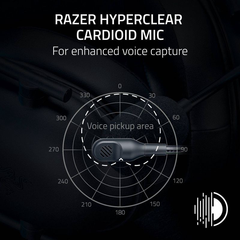 slide 3 of 10, Razer BlackShark V2 X Headset for PlayStation - Black, 1 ct