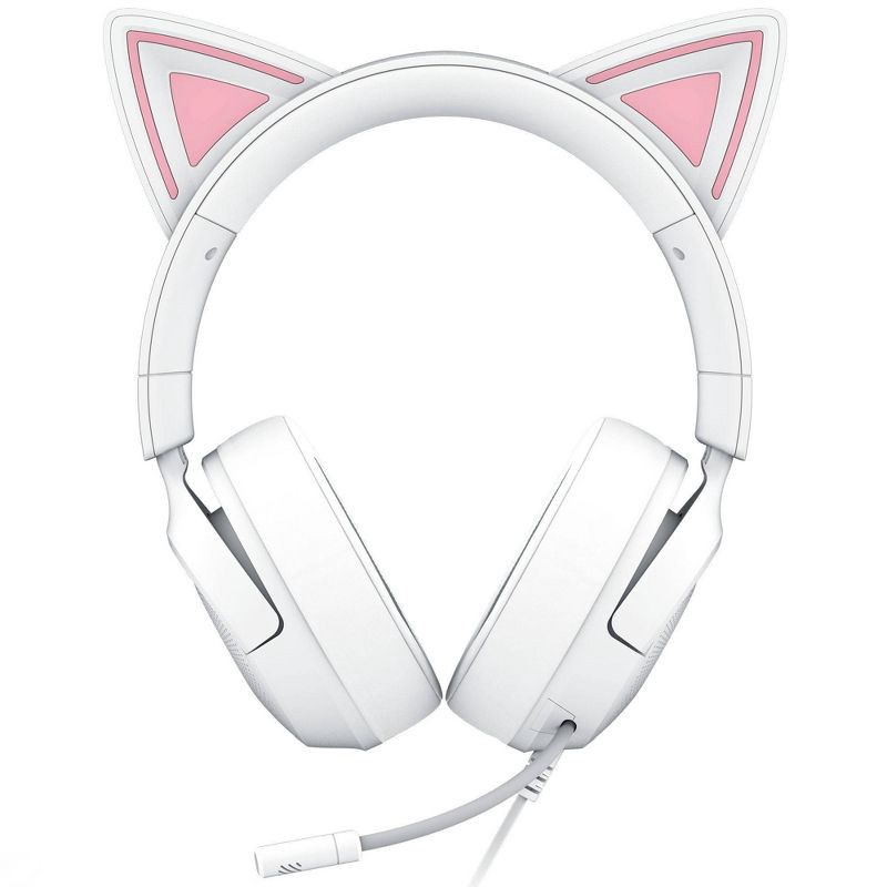 slide 9 of 11, Razer Kraken Kitty V3 X Wired Headset for Gaming - White, 1 ct