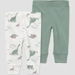 Carter's Just One You® Baby Boys' 2pk Dino Pants - Green 12M