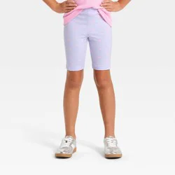 Girls' Bike Shorts - Cat & Jack™ Pale Lavender XL