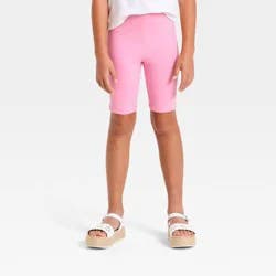 Girls' Bike Shorts - Cat & Jack™ Light Pink M