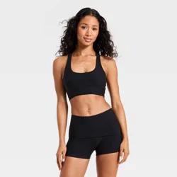 Women's T-Back Sports Bra - JoyLab™ Black M