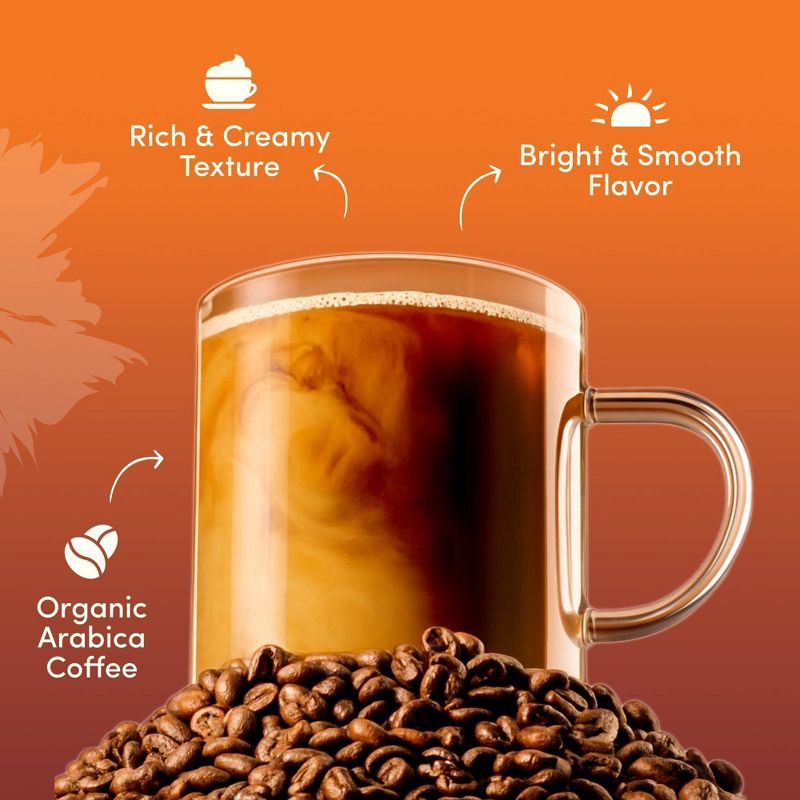 slide 5 of 5, RYZE Organic Medium Roast Mushroom Coffee Sticks - 1.2oz/6ct, 6 ct; 1.2 oz