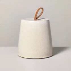 Hearth & Hand with Magnolia Ceramic and Leather Door Stopper - Hearth & Hand™ with Magnolia