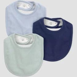 Carter's Just One You® Baby Boys' 3pk Bibs - Green/Blue