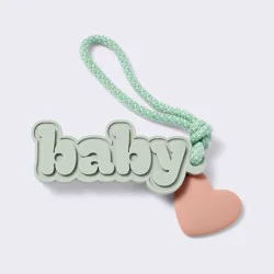 Diaper Bag Tag Solid - Baby - Green - Cloud Island™