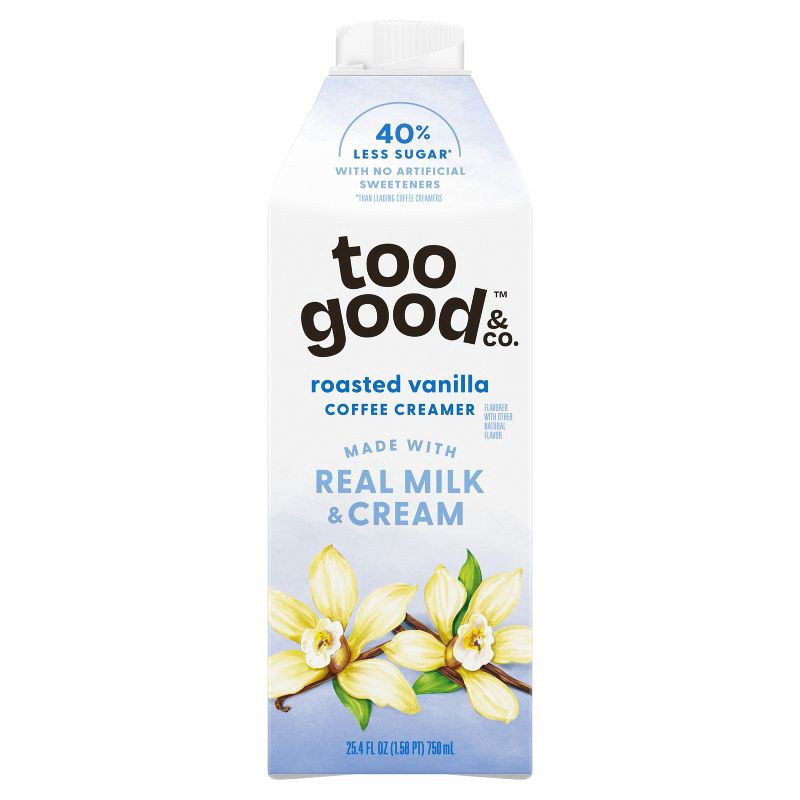 slide 1 of 12, Too Good & Co. Roasted Vanilla Coffee Creamer - 25.4oz, 25.4 oz