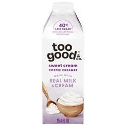 Too Good & Co. Sweet Cream Coffee Creamer - 25.4oz