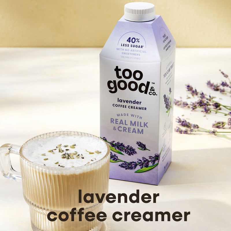 slide 3 of 12, Too Good & Co. Lavender Coffee Creamer - 25.4oz, 25.4 oz