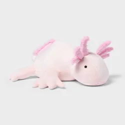 Axolotl Weighted Plush Kids' Throw Pillow Light Pink - Pillowfort™