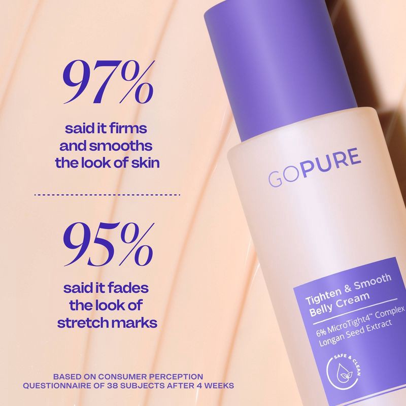 slide 3 of 14, goPure Belly Firming Cream - 4.25 fl oz, 4.25 fl oz