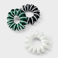 Jumbo Fabric-Wrapped Spirals - 3pk - All In Motion™: Hair Styling, Securing Hair, All Hair Types