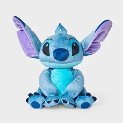 Disney Girls' Lilo & Stitch Plush Backpack - Blue