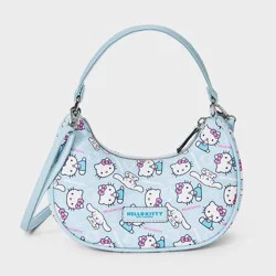 Sanrio Girls' Hello Kitty and Friends Printed Shoulder Bag - Blue