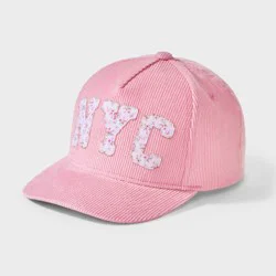 Grayson Threads Kids Girls' NYC Baseball Hat - Pink